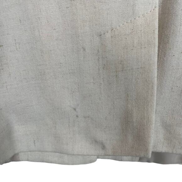 Vintage Sag Harbor cream linen blend three button closure blazer - Picture 8 of 8